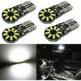 thumbnail image 1 of Alla Lighting 4x 194 168 LED Light Bulb 6000K White Super Bright 175 168 2825 W5W T10 Wedge 3014 SMD Chipsets LED Replacement Bulbs CAN-BUS for Car Interior Map Dome Trunk License Plate Parking Lights, 1 of 10