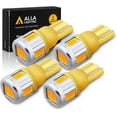 thumbnail image 1 of Alla Lighting 4x 194 LED Bulb, Amber Yellow Super Bright 194NA 175 168 2825 W5W T10 Wedge SMD Side Marker Lights, Interior Lights, Map Lights, Dome Lights, Trunk Lights, 1 of 10