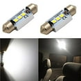 thumbnail image 1 of Alla Lighting 500 Lumens Super Bright 6411 6413 6418 C5W LED Bulb 36mm (1.50") High Power 6000K White Interior Lights Festoon Map Lights,Dome Lights,License Plate Lights Tag Lights Lamps Replacement, 1 of 10