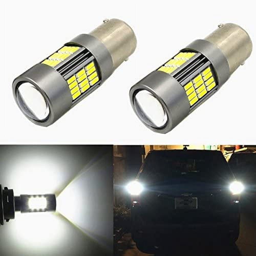 Alla Lighting 54-SMD 1156 7506 BA15S High Power 4014 Chipsets 6000K ...
