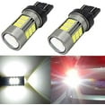 thumbnail image 1 of Alla Lighting 54-SMD 7443 7440 T20 High Power 4014 Chipsets 6000K Xenon White Xtremely Super Bright DRL Daytime Running Light LED Bulbs Replacement, 1 of 5