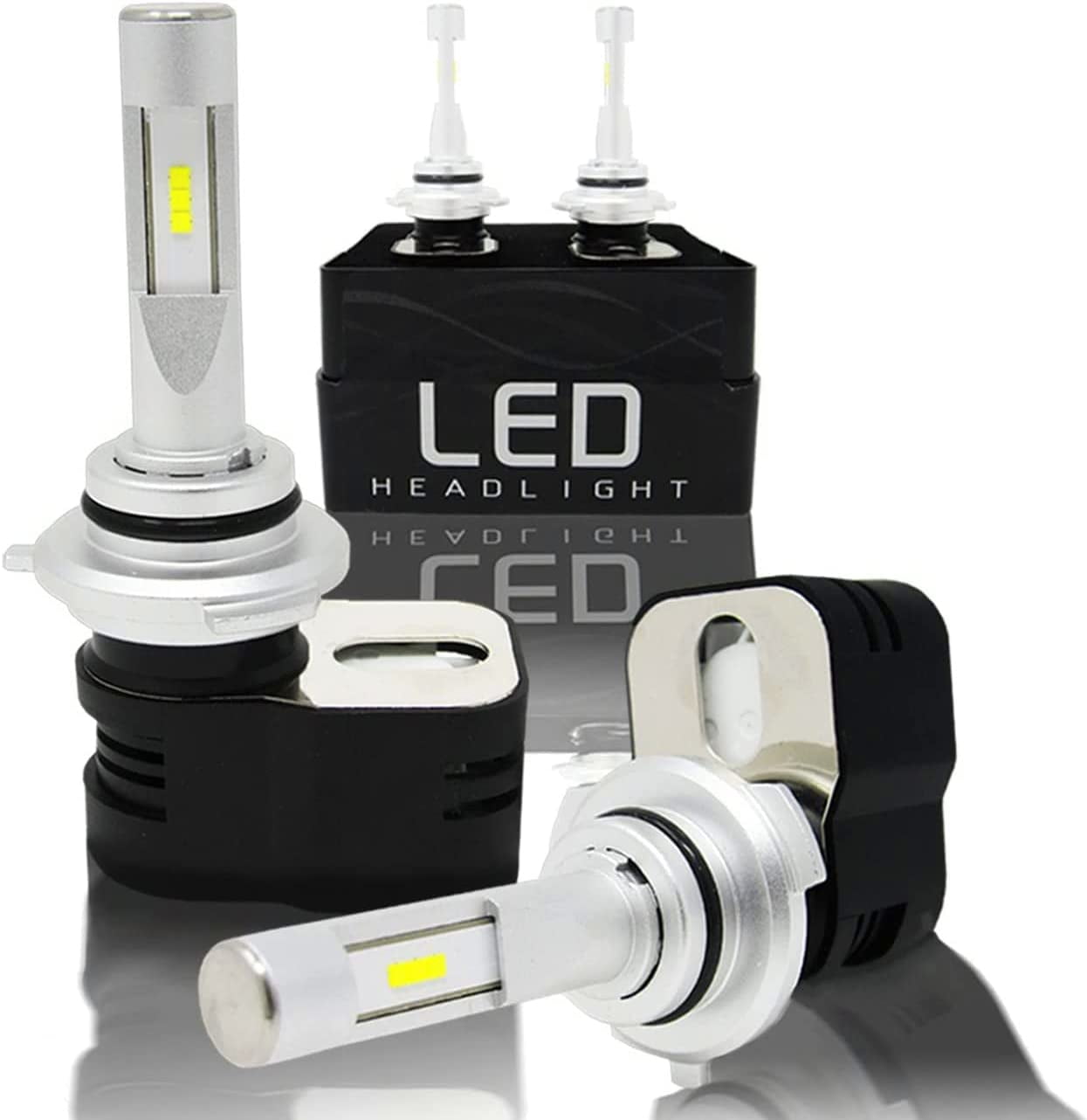 Pack Ampoules Xenon LED D1S D1R - 90W - Blanc 6000K - Plug and