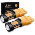 thumbnail image 1 of Alla Lighting Amber Yellow 3057 3056 T25 3157 3156 LED Turn Signal Lights Bulbs, 3457-NAK 4157-NALL 5702-AK 1000 Lumens 3030 36-SMD Extremely Super Bright Blinker Lamps, 1 of 9