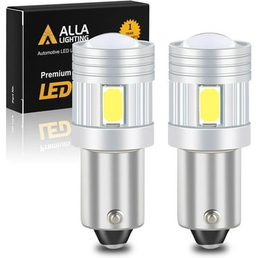BA9S LED Bulb 720 Lumens Xenon White Super Bright BA9 BA9S 53 57 1895