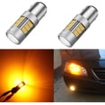 thumbnail image 1 of Alla Lighting BAY15D 1157 LED Bulbs Super Bright 4014 54-SMD LED 2357 2397 Bulb Amber Yellow 198 1034 LED Turn Signal Lights Blinker Light Bulbs for Cars, Trucks, Motorcycles (Set of 2), 1 of 9