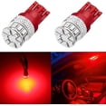thumbnail image 1 of Alla Lighting Bright 168 194 LED Lights Bulbs T10 Wedge 3014 18-SMD, Pure Red 12V W5W 2825 Cars,Trucks,Interior Lights Dome Light/Map Lights/Trunk Light/Courtesy Light/License Plate Light/Marker Light, 1 of 10