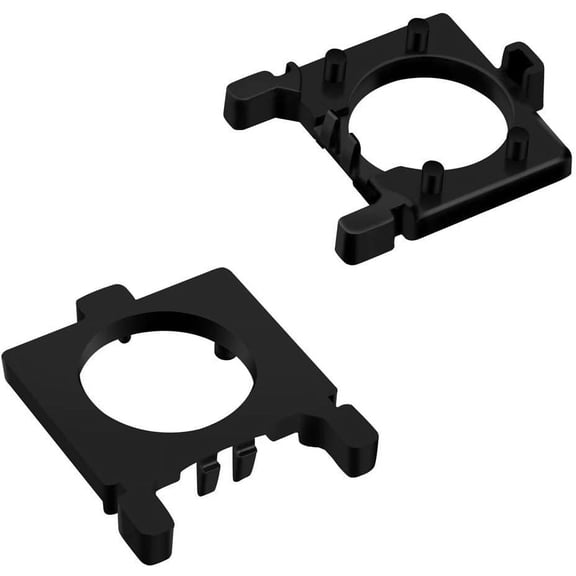 Alla Lighting H1 Headlights Bulb Holder Adapter Retainer Clips LED/HID Conversion Kits Replacement Upgrade for Focus