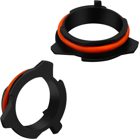 Alla Lighting H7 LED Bulb Adapter Holders Socket Base H7 Retainer Clip for BMW E39-2 5 Series 97-03 SLK