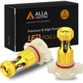 thumbnail image 1 of Alla Lighting PS24W 5202 LED Fog Lights Bulbs New 3000lm Extreme Super Bright 5201 DRL, 8K Ice Blue, 1 of 9