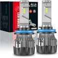 thumbnail image 1 of Alla Lighting S-HCR H11 H8 LED Bulbs Headlights/Fog Lights/DRL/Cornering Lights H9 H16, 3000K Golden Yellow Replacement for Automotive Cars, Trucks, Motorcycles, 1 of 10
