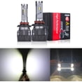 thumbnail image 2 of Alla Lighting 9005/HB3 COB LED Headlight Bulbs – 8000LM, Xenon White, 2-Pack 2 of 2