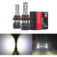 thumbnail image 1 of Alla Lighting S-HCR HB5 9007 Headlights LED Bulbs Replacement PX29t Base10000Lms Xtreme Super Bright , 6K Xenon White High Low Beams, 1 of 10