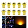 thumbnail image 1 of Alla Lighting Super Bright B8.5D 2721MF 17035 BP17035 2351MFX6 LED Bulbs, Amber Yellow Instrument Panel Lights 3030 SMD Dashboard Lights, Gauge Cluster Lights, Speedometer Lights, Indicator Lights, 1 of 2