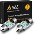thumbnail image 1 of Alla Lighting Super Bright DE3022 DE3175 LED Bulbs Ice Blue 31mm CAN-BUS Festoon Cars, Trucks LED Interior Dome Map Trunk Step Courtesy Lights DE3021 3175 6428, 1 of 8