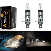 Alla Lighting Super Bright H1 Halogen Headlights Bulbs, High Beam, Low Beam, Fog Lights, DOT Approved 55W 4300K Conversion Kits Replacement