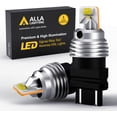 thumbnail image 1 of Alla Lighting T25 Wedge 3156 3157 LED Bulbs, Pure Red Turn Signal Lights, Brake Lights Tail Lights 3057 LL 3457 3157K 4157 4057 4057KX Super Bright CSP-7035 2000-SMD Replacement, 1 of 8