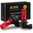 thumbnail image 1 of Alla Lighting Xtreme Super Bright H10 9145 LED Fog Light Bulbs CSP-1515 SMD 12V 6000K Xenon White 9140 9045 9155 PY20D, 1 of 9