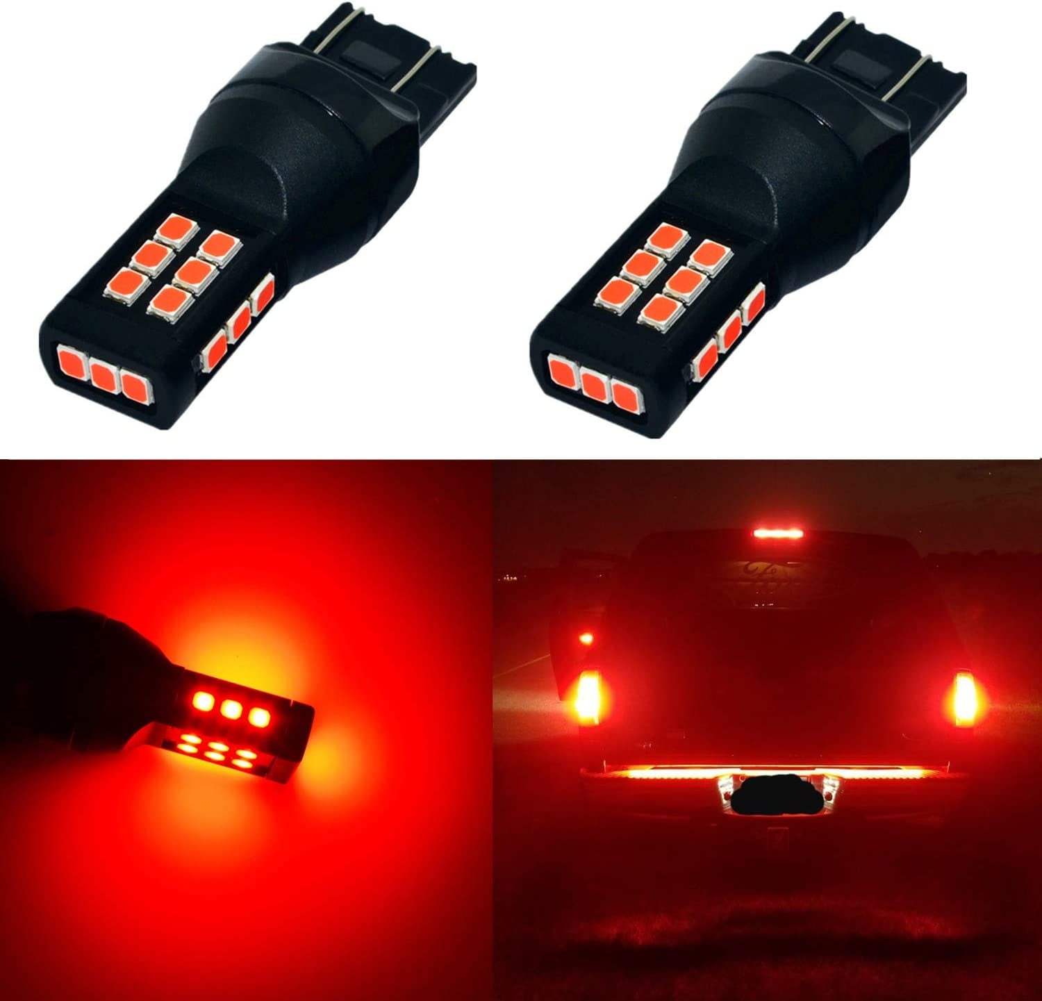 Alla Lighting Xtreme Super Bright T20 7440 7443 LED Bulbs High Power ...