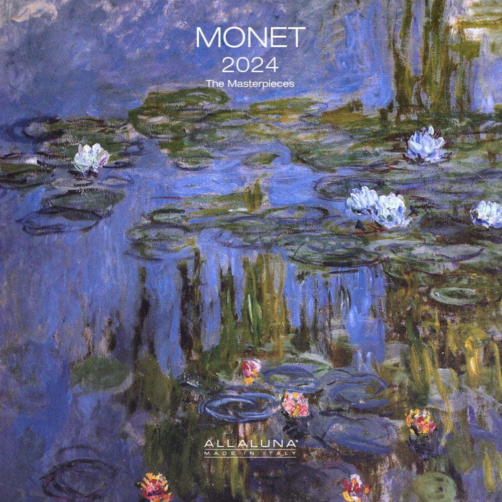 Alla Luna, Monet 2024 Mini Wall Calendar 