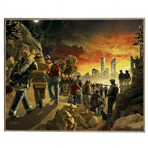 Allan Albaitis LS1112ASWB1215-AA The Road to Freedom Artist Statement, Birch Wood Print