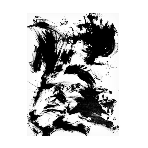 Allan Friedlander 'Expressive Abstract I' Canvas Art