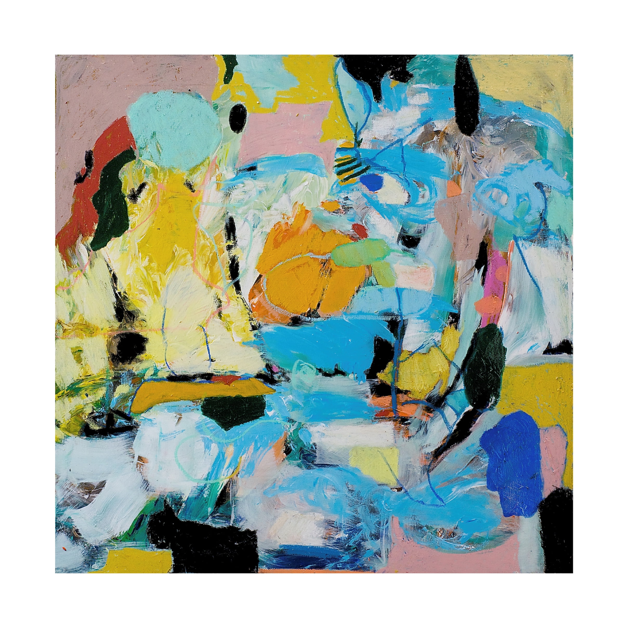 Allan Friedlander 'World of Action' Canvas Art