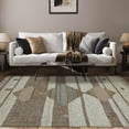 thumbnail image 1 of Allan Hand Crafted Wool And Cotton Area Rug - (5'X8') - Grey, 1 of 7