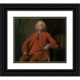 thumbnail image 1 of Allan Ramsay 17x15 Black Ornate Wood Framed Double Matted Museum Art Print Titled - Henry Bangenden (ca. 1749), 1 of 5