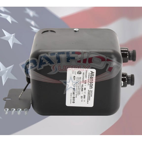 Allanson 421-BT-387 Replacement Ignition Transformer Less Base Plate