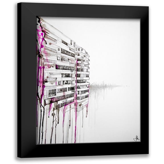 Allante, Marc 11x14 Black Modern Framed Museum Art Print Titled - Rendition