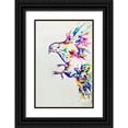 thumbnail image 1 of Allante, Marc 11x14 Black Ornate Wood Framed with Double Matting Museum Art Print Titled - Descent, 1 of 4