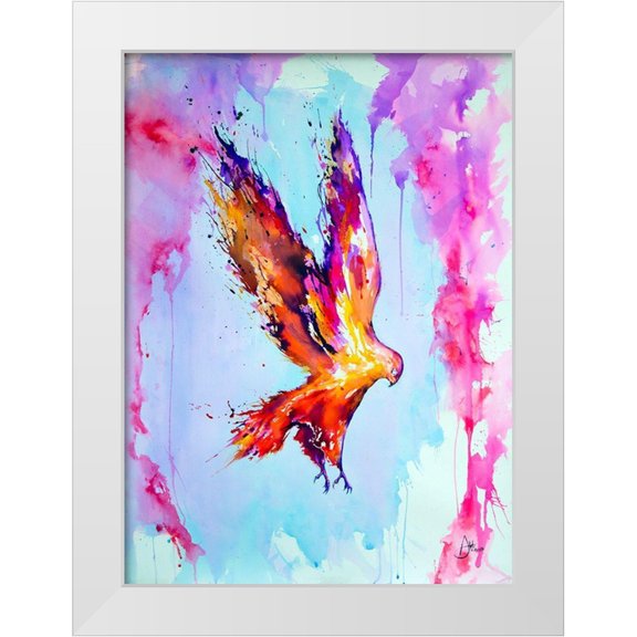 Allante, Marc 11x14 White Modern Wood Framed Museum Art Print Titled - Hyperion