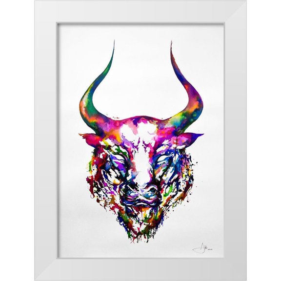 Allante, Marc 11x14 White Modern Wood Framed Museum Art Print Titled - Philosopher