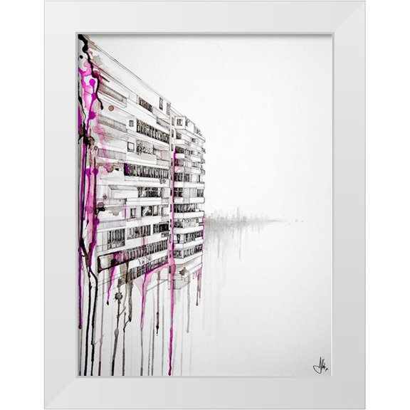 Allante, Marc 11x14 White Modern Wood Framed Museum Art Print Titled - Rendition
