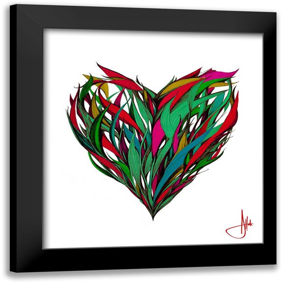 Allante, Marc 12x13 Black Modern Framed Museum Art Print Titled - Seasons