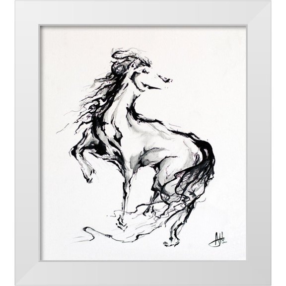 Allante, Marc 12x13 White Modern Wood Framed Museum Art Print Titled - Pride