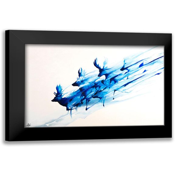 Allante, Marc 14x11 Black Modern Framed Museum Art Print Titled - Caligo