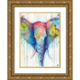 thumbnail image 1 of Allante, Marc 14x18 Gold Ornate Wood Framed with Double Matting Museum Art Print Titled - Caeli, 1 of 4
