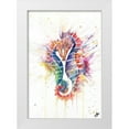 thumbnail image 1 of Allante, Marc 18x24 White Modern Wood Framed Museum Art Print Titled - Sanguine Seahorses, 1 of 4