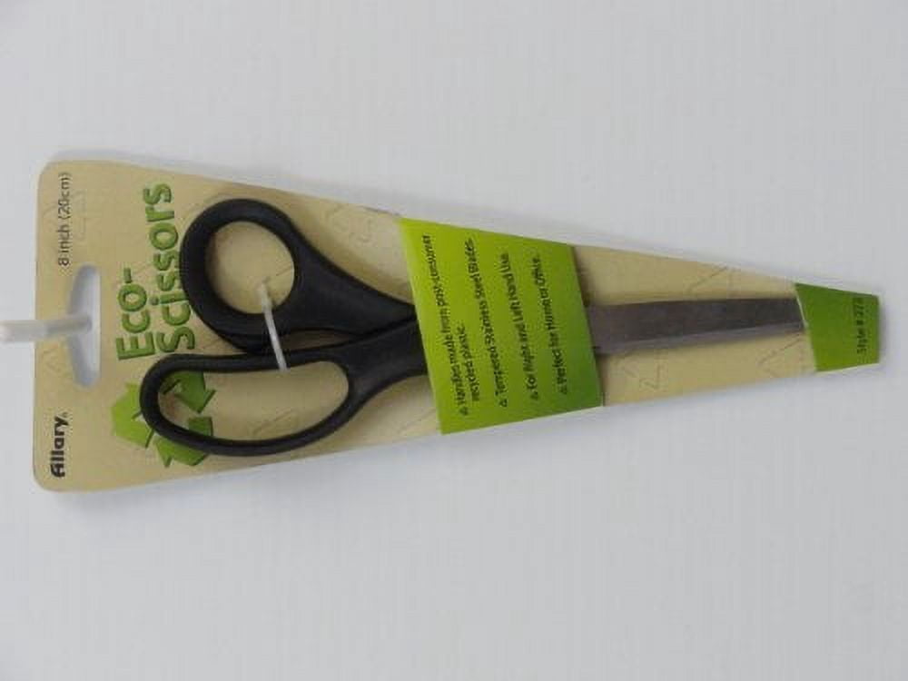 Zallery Scissors Allary 1 Pair 8 Inch Scissors Stainless Steel Comfort Handles for Right ...