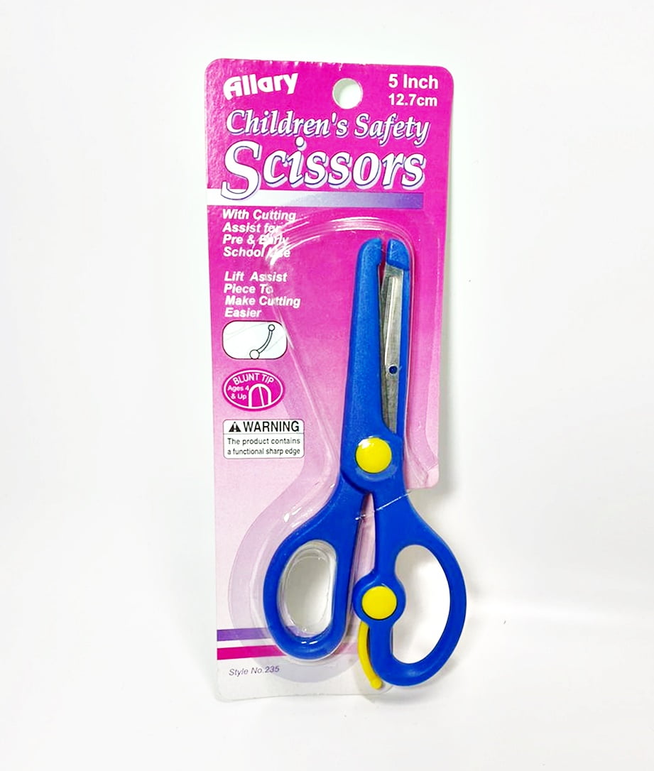 QISIWOLE Toddler Scissors, Safety Scissors For Kids, Plastic