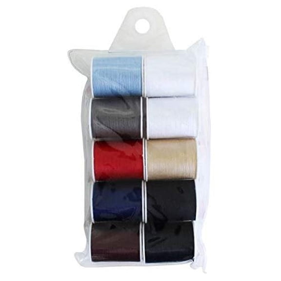 Allary 5413 Designers Choice All Purpose Polyester Sewing Thread Spools 200 Yards Each - Multicolored in Box - Multipack
