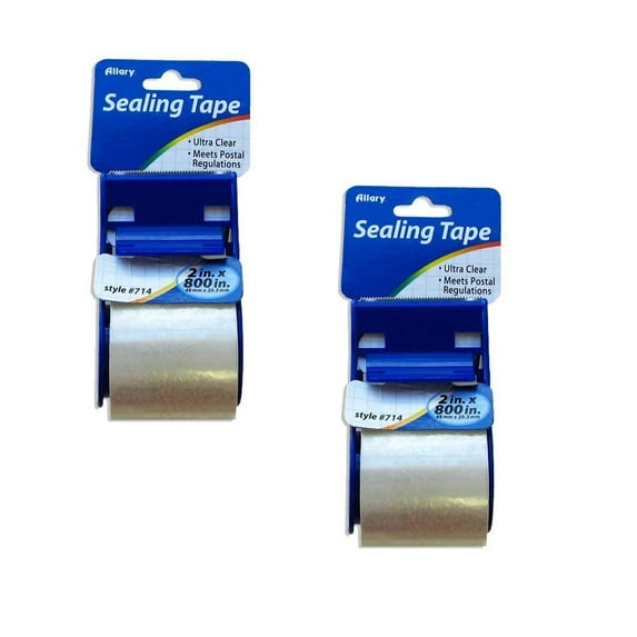 Allary 714 Sealing Tape 2"x800" - Multi Set of 2 Rolls of Sealing Tape