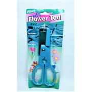 Allary Flower Scissors Garden Pruner Gardening Tool Shears, TEAL
