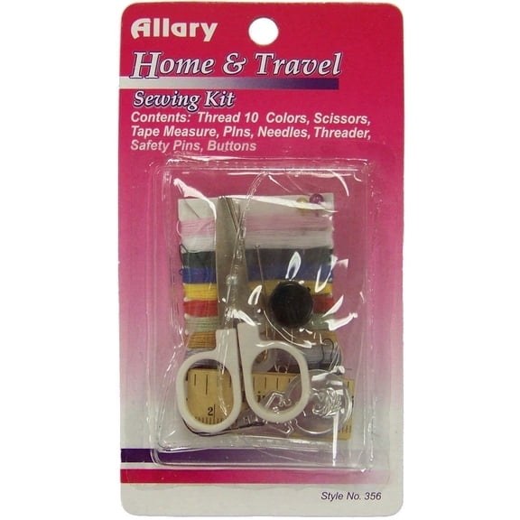 Allary Home & Travel Sewing Kit, Model #356