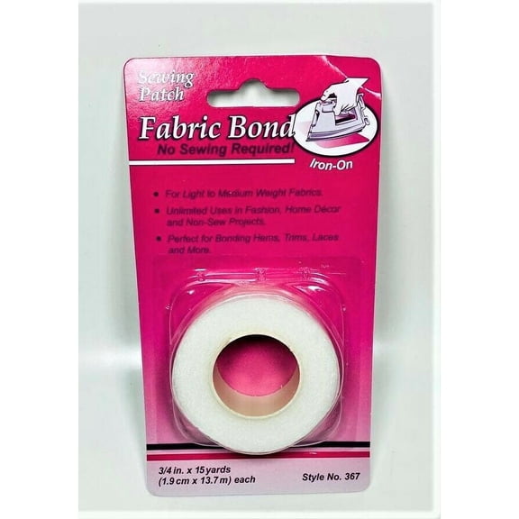 Allary Iron-on Fabric Bond 3/4" x 15 Yards