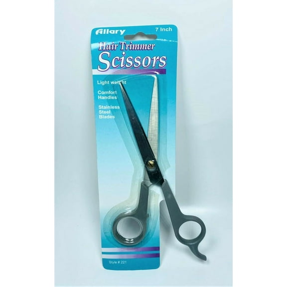 Allary Style Hair Trimmer Scissors 7" , GRAY