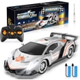 thumbnail image 1 of Allaugh Kids Toys RC Cars for Boys 4-12 Years Old Kids High Speed Remote Control Car 1/18 Electric Sport Racing Hobby Car RC Crawler, Silver, 1 of 7