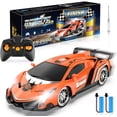 thumbnail image 1 of Allaugh Remote Control Car RC Cars Toys 1/18 High Speed RC Racing Car Crawler for 3-12 Y Boys Girls Adults With Rechargeable Batteries,Orange, 1 of 7