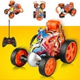 thumbnail image 1 of Allaugh Rolling Remote Control Car, Rc Stunt Car Toy, 360 Degree Flip and Roll Rotation RC Racing Car for Boys 3-10 Years Old, Orange, 1 of 10